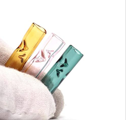 NA - Confezione da 10 punte per filtri in vetro riutilizzabili, facili da pulire, 12 x 8 x 32 mm