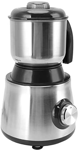 Natudeco Macina Fagioli Elettrico Macina Cereali Frantoio Ristorante Resistente agli Spruzzi Ad Alta Efficienza Alimentare Spina UE 220‑240V per Bar da Ufficio