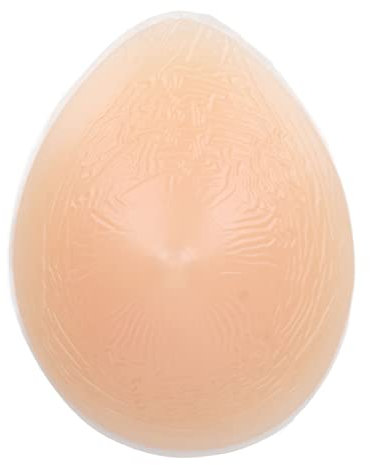 Triangel Silikon Brustform Mastektomie Prothese, Einteilige Frauen Crossdress Transvestiten BH Enhancer Einsätze, Konkave BH Pads, Links und Rechts Universell (250g)