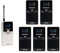 Retekess TT116 Audio-Tourguide-System, Kabelloses Tourguide-System, Tourguide-Mikrofon, Rauschunterdrückung, 200 m, Tourguide-Set für Tourismus, Fabrik, Hochschule (1 Sender, 5 Empfänger)