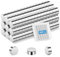 Wzone 90PCS Neodym Magnete, 6x3 mm Kleine Magnete Rund Starke Magnete für Whiteboard Kühlschrank Pinnwand Fotos DIY Craft Office