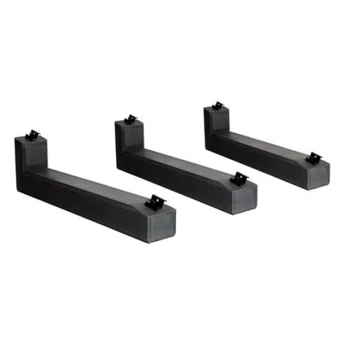 fotovoltaico wattstone 10° grado calcestruzzo fine con accessori per 2 modulo fotovoltaico dimensione solare 19%