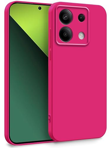 MyGadget Cover per Xiaomi Redmi Note 13 Pro 5G | Poco X6 5G - Custodia in Silicone Morbido a Doppio Strato – Case con Protezione Fotocamera & Fodera Interna Antigraffio - Magenta Rosa