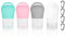 flintronic Travel Bottles Set for Toiletries, Leak-Proof Silicone Travel Containers, 38ml Small Mini Empty Squeeze Bottles Travel Accessories for Toiletries, Shampoos, Conditioner and Lotion