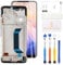 Pantalla LCD para Xiaomi Poco X5/Poco X5 5G 22111317PG, 22111317PI Pantalla LCD táctil de 6.66 pulgadas, kit de repuesto con herramientas (negro con marco)