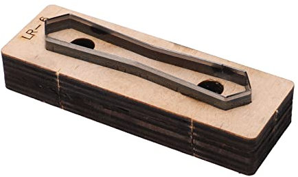 Leder-Stanzformen, Leder-Lochstanzer für Gürtel, Lederwerkzeuge für Lederarbeiten, Stanzen, Stanzen, Stanzform, Leder, Metall, Stanzform für Tasche, Gürtel, Geldbörse, Leder (LR-6)