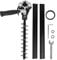 9 Teeth Hedge Trimmer Head,Pole Hedge Trimmer Long Reach Telescope & 2-Way Safety Switch for Brush Cutters for Garden Trimmers