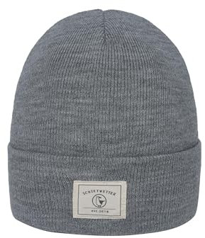 SCHIETWETTER Unisex Erw. Unisex Strickmütze Captain Hook, Beanie, Feinstrick, Wintermütze für Frauen und Männer, unifarben