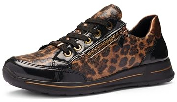 ARA Damen Sneaker Osaka Graphit, schwarz