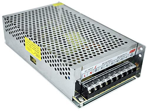 12V 30A Fuente de Alimentación de Tipo de Conmutación Regulada Universal, Entrada de CA Universal/Rango Completo, Enfriamiento por Convección Exterior, Ideal para