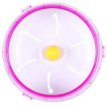 # Silent Runner Roller Golden Igel Laufrad Läufer Igel Laufrad Spielzeug Hängendes Laufrad (Rosa, Einheitsgröße)