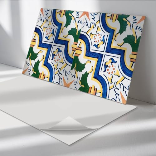Pannelli Decorativi PVC 120x60 cm Aspetto Moderno Cucina Facile da Pulire Durevole Paraspruzzi Design Autoadesivo Fondo Protettivo Impermeabile - Piastrelle decorative