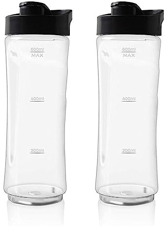 Thewasc 2 Pack Juicer Cup Cup Juicing Machine Part Replacement Cup For BLSTPB BLSTP2