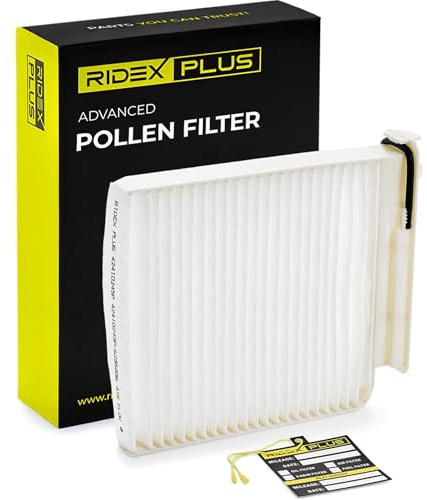 RIDEX PLUS Innenraumfilter 424I0245P Pollenfilter Partikelfilter Höhe: 43,0 Breite: 190 Länge: 240,5