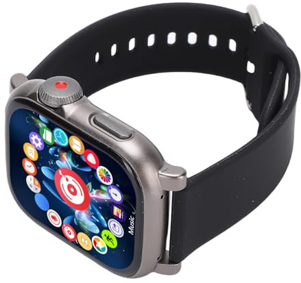 Goshyda Watch MP3 Player with Bluetooth - Wearable Music Player with Bluetooth 5.4 & Lossless Sound for Running Workout Travel - 2.01 Inch Touchscreen, Built in Speaker (16G)