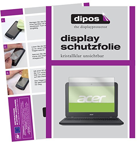 dipos I 2x Screen Protector compatible with Acer Chromebook 11 N7 Protection Films clear