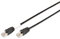 DIGITUS Cable LAN Cat 6 - 5m - Cable de red exterior - S/FTP Blindado - PoE+ y RJ45 - Compatible con Cat 6A - Gris