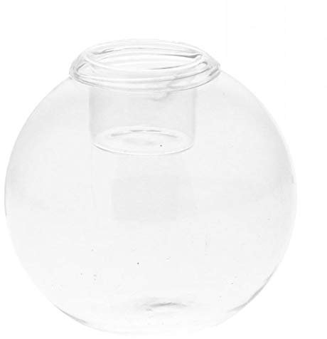 Storefactory - Kolarvik - Kerzenleuchter, Teelichtständer und Vase in einem - Glas - Maße (ØxH): 13 x 13 cm