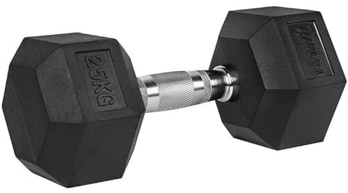 VirtuFit Hexa Hantel Pro - 25 kg - Pro Stück