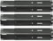 Denmay 30 à 53,4cm Plaques Tentes Chauffantes de Barbecue Réglable en Porcelaine Emaillée pour Barbecue Grill à Gaz Charbroil, Nexgrill, Landmann, Brinkman, Backyard Barre Aromatisante, Lot de 3
