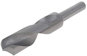 Utoolmart Spiralbohrer-Bit, 22 mm Durchmesser, gerader Schaft, 150 mm Gesamtlänge, Hochgeschwindigkeitsstahl, Metallbohrer zum Bohren auf Hartmetall, Edelstahl, Gusseisen, 1 Stück