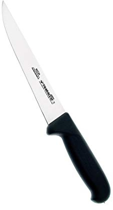 MCM service Coltello Professionale scanno costa dritta Acciaio Inox lama cm 16 Made in Italy