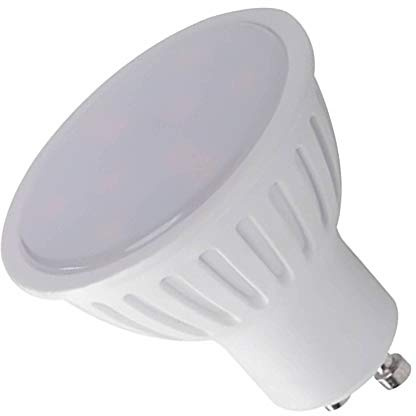 GU10 LED Lampe neutralweiß 1W - Leuchtmittel mattes Frontglas 230V - für Einbaustrahler Birne