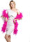 Chandelle-Federboa, 60 g, 1,8 m lang, 16 Farben, ideal für Party, Hochzeit, Halloween-Kostüm, Weihnachtsbaum, Dekoration (Candy Pink)