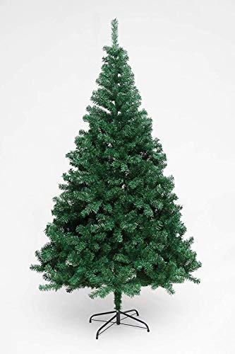 BPIL 5FT Christmas Tree - Pine Artificial Green Xmas Tree – 500 Tips Foldable Colorado Christmas Tree with Metal Stand, Indoor and Outdoor, Holiday Decoration