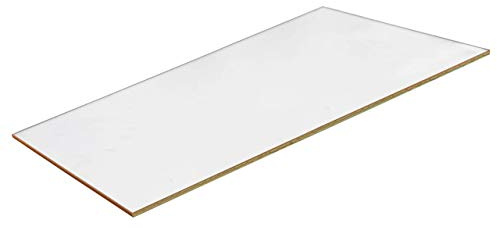 Kaminscheibe Ofenglas 30 x 25cm | 800°C Hitzebeständige Glaskeramik | Feuerfestes Glas Kaminglas auf Maß | Hitzeschutzglas Kamin