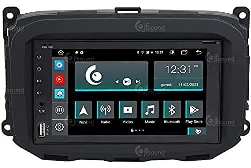 Autoradio Custom Fit per Alfa Romeo Giulietta Android GPS Bluetooth WiFi Dab USB Full HD Touchscreen Display 6,2 processore 8core e comandi vocali