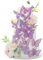 36 Pack Purple Glitter 3D Butterfly Cupcake Toppers Hollow Butterfly Cake Decorations for Birthday Wedding Fairy Party Butterfly Wall Sticker Decal for Background Wall Decoration