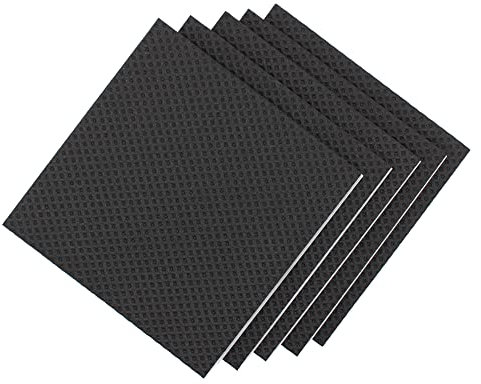 5Pcs Multi Purpose Self Adhesive Foam Pads 100x100mm for Small Appliances & Furniture - Reduce Noise & Protect Floors - by Lifeswonderful