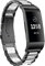 Gheper Heper Uhrenarmband aus Metall Kompatibel mit Fitbit Charge 3/Charge 4/SE Schnelle Einfache Passform Edelstahl Armband Ersatz für Charge 3/Charge 4/SE Smartwatch Zubehör