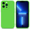 Cadorabo Custodia compatibile con Apple iPhone 13 PRO MAX in FLUID VERDE - Coperchio protettivo in silicone TPU flessibile