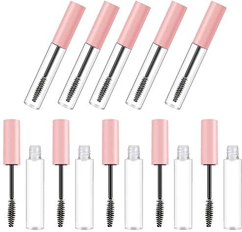 OSALADI 10pezzi Bottiglie Vuote Per Mascara Da Contenitori Ricaricabili Per Crema Per Ciglia Facili Da Riempire e Pratiche Per Viaggi