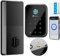 Blusafe Fingerprint Door Lock, 4-in-1 Entry Door Locks, Smart Door Lock with App, Biometric Fingerprint Verification, Touchscreen Keypad and Keys, Anti-Peeking Password Lock for Home Apartment Offices