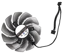 HAZEK New 87MM Cooler Fan Compatible For Asrock AMD Radeon RX 6600 6700 6800 6900 XT Phantom Gaming Graphics Video Cards Cooling Fans catholic (Color : Fan C)