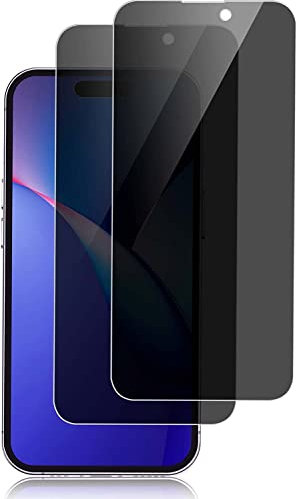 MacroHu 2X Anti-Spy Tempered Glass Displayschutzfolie für iPhone XS/iPhone 11 Pro Anti-Spy Tempered Glass Privacy Schutzfolie Screen Protector Blickschutzfolie Privatsphäre Schutzglas Schutzfolie