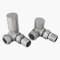 NRG Modern 15mm Designer Manual Corner Radiator Valves + Lockshield Valves Satin Nickel