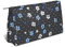 Grande Trousse De Toilette Textile Imperméable | Pochette Cosmétique De Voyage (Fleuri)