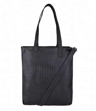 Cowboysbag Laptoptasche Buckley 13 Croco Schwarz, blacks