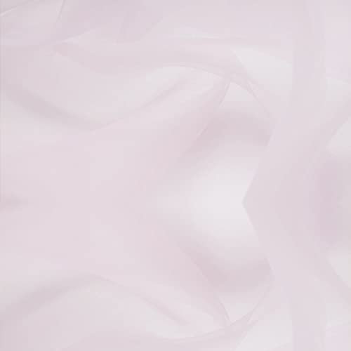 CISULI 100% Reine Maulbeerseide Organza Seide 6 Momme Breite 140 cm Mulberry Silk Fabric Hochzeitsdeko Seidenstoff Meterware (XY08, Preis für 1 Meter)