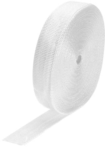 QUARKZMAN 1 Stück Glasfasergewebeband 30m (33 Yard) x 50mm x 1,5mm E-Glasfaser Glasfaser-Mesh Glasfaser-Mesh-Gewebe Isolierband zur Verstärkung und Reparatur