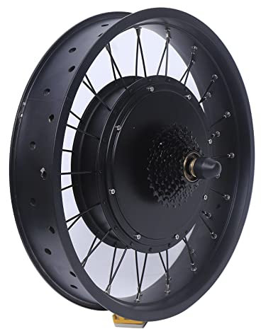 20 Zoll E-Bike Conversion Kit, 48V 1000W Hinterrad Umbausatz Kit Elektrofahrrad Umbausatz Elektro-Fahrrad Kit Hinterrad Elektrofahrrad Motor