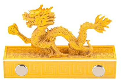 2025 3D-Kalender, 3D-Kunstkalender, 3D-Memo-Block, Kalender 2025, Goldener Drache, Kunstblöcke, Kalender, Wochenkalender, Kunstblöcke, kreativer Schreibtischkalender, Notizblock, einzigartige