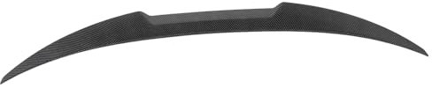 Tbest Heckspoiler, Verbesserte Aerodynamik, M4-Stil, Sportlicher Look, Kofferraumdeckelspoiler für 4er F36 (Kohlefaser-Stil)