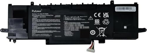 FlyZythrol C31N1841 laptop battery Compatible with ASUS ZenBook Flip 13 UX434FLC UX434FL UX334F UX334FA ZenBook 14 UM433 UM433DA UM433IQ UX434FAW UX434DA UM433D UX434F UX434FAC UX434FQ 11.55V 50Wh