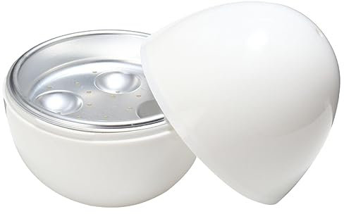Egg Poacher Round Egg Cooker Egg Plate Egg Boiler Egg Egg Tray White