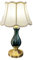 Schreibtischlampe, 49 cm, neue kreative Dekoration, Keramik-Tischlampe, europäische Kupfer-Schreibtischleuchte, E27, kreative Nachttisch-Nachtlampe for Villa, Schlafzimmer, Hotel, Lobby, Ausstellungsh